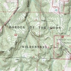 Garden Of The Gods Wilderness Saline County Illinois Reserve